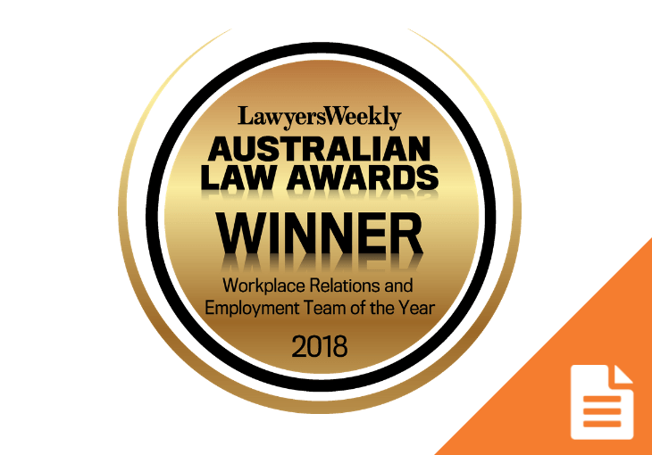 ABLA wins again – voted best in field for Workplace Relations and Employment Law