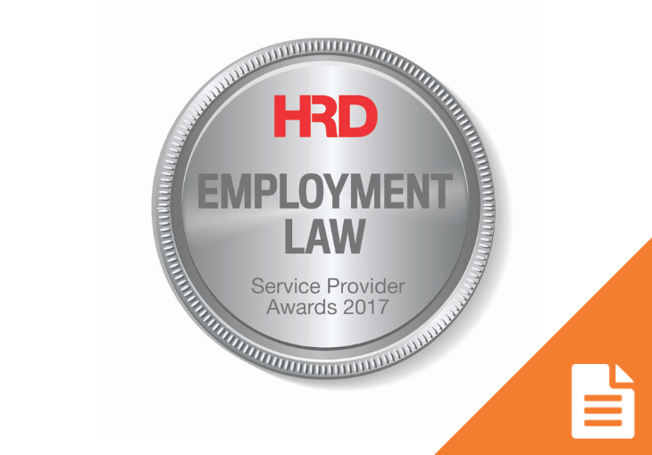 HR Service Provider Awards – Employment Law