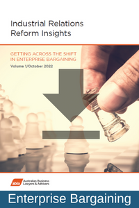 IR Reforms 2022 Enterprise Bargaining Overview