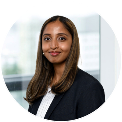 Professional headshot of Swetha Sivashanmugam